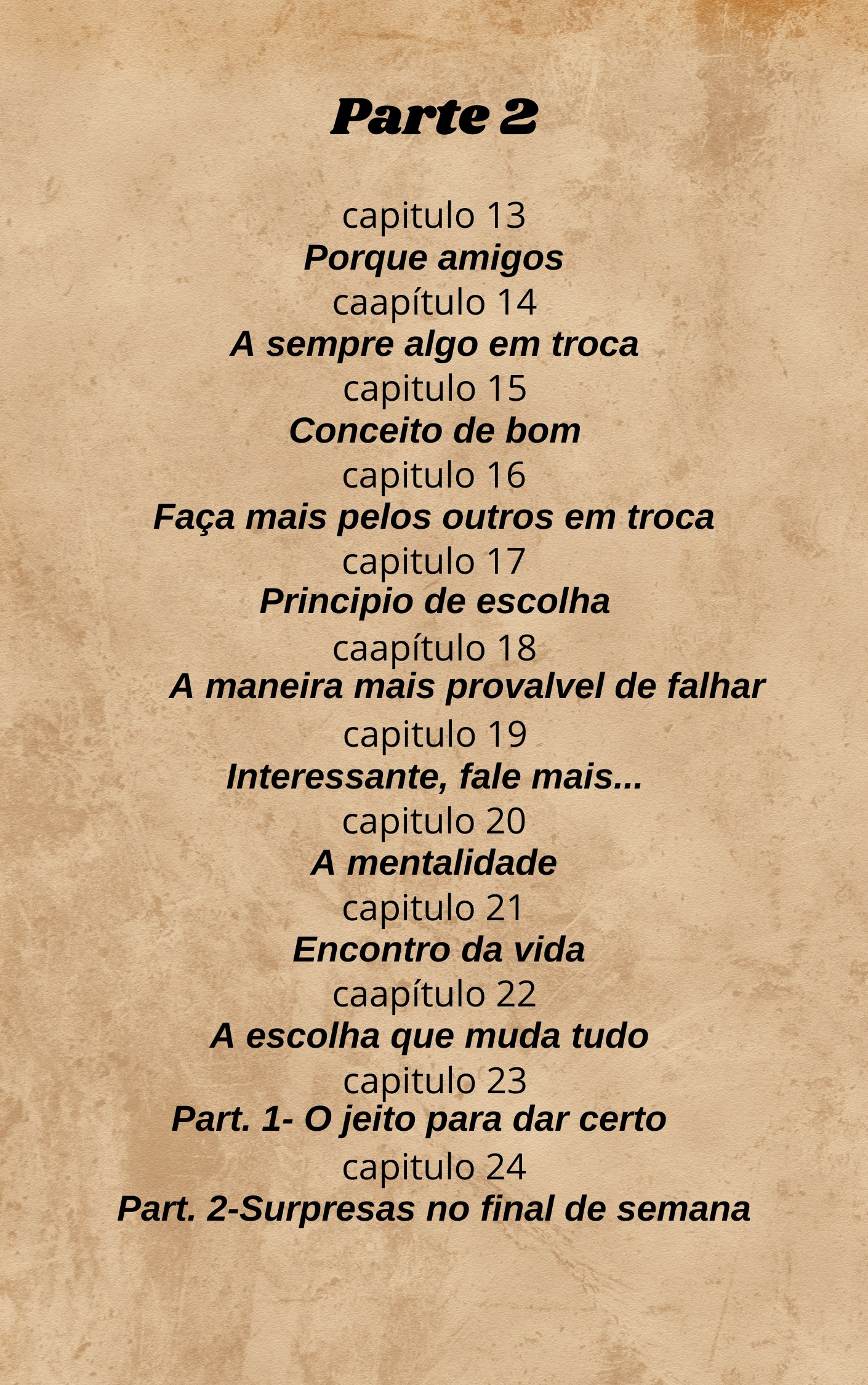 Sumário Parte 2